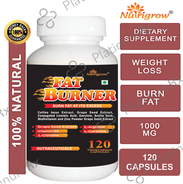 Nutrigrow Fat Burner Vegetarian Capsule