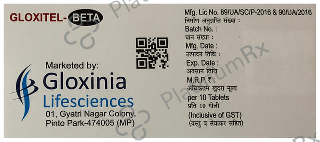 Gloxitel Beta Tablet ER 10s