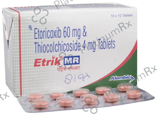 Etrik MR 60/4mg Tablet 10s