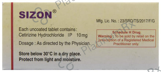 Sizon 10mg Tablet 10s