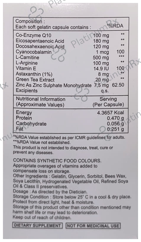 Q King Soft Gelatin Capsule