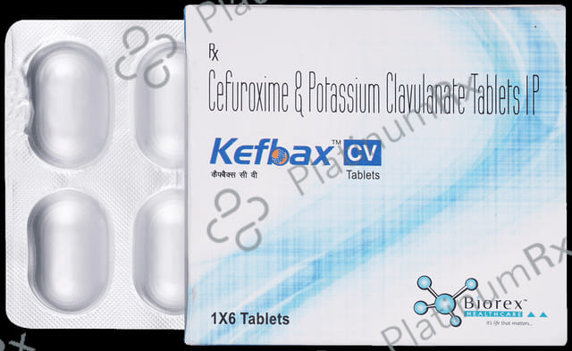 Kefbax CV 500mg/125mg Tablet