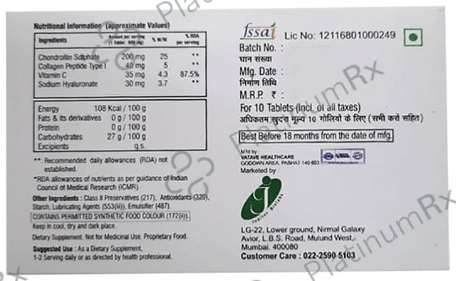Tendoheal Tablet