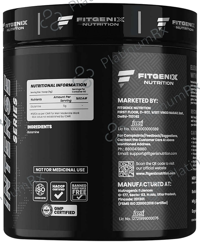 Fitgenix Nutrition Glutafit Powder