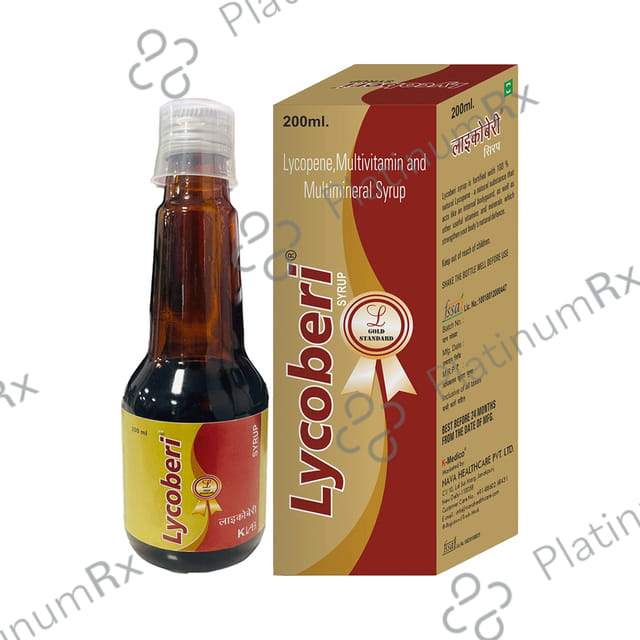 Lycoberi Multivitamin and Multimineral Syrup