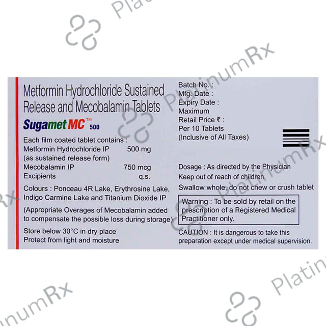Sugamet V 0.3 Tablet