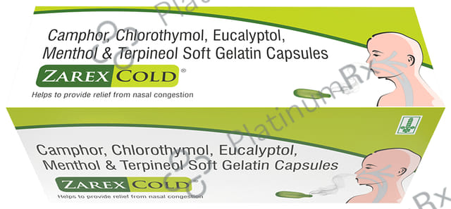 Zarex Cold Soft Gelatin Capsule
