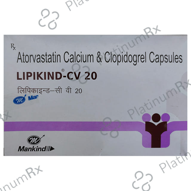 Lipikind CV 20/75 Capsule 10s