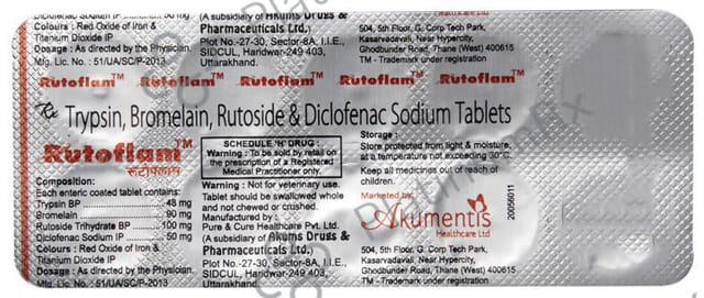 Rutoflam Tablet