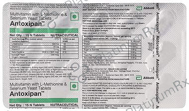 Antoxipan Tablet 15s