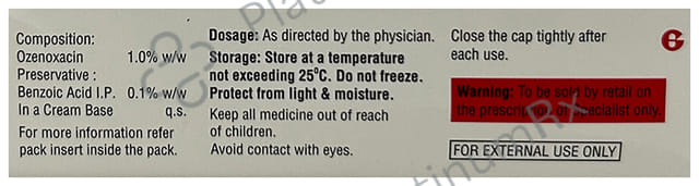 Ozamore 1% Cream 5gm