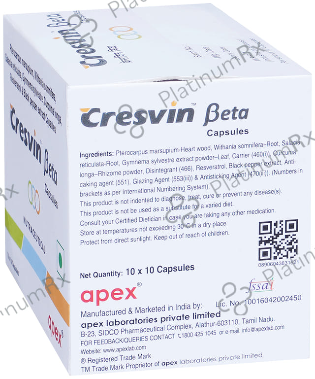 Cresvin Beta Capsule 10s