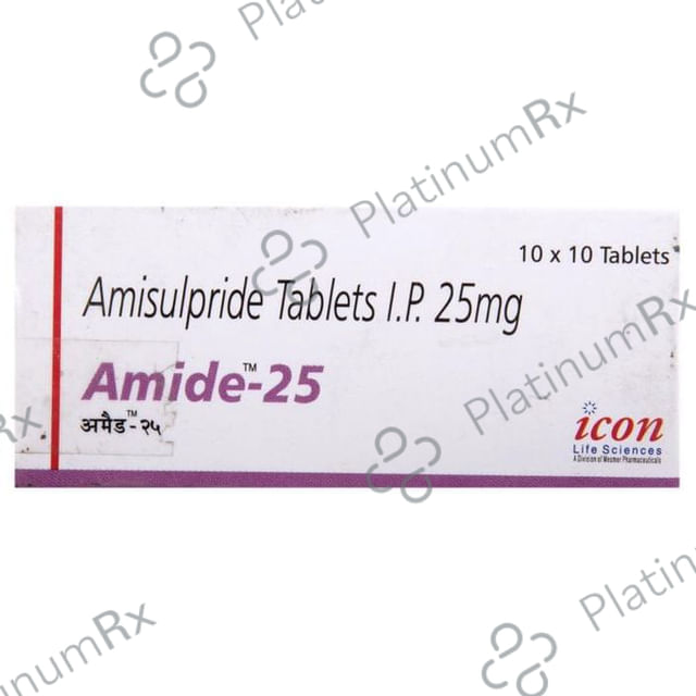 Amide 25mg Tablet 10s Icon Life Sciences