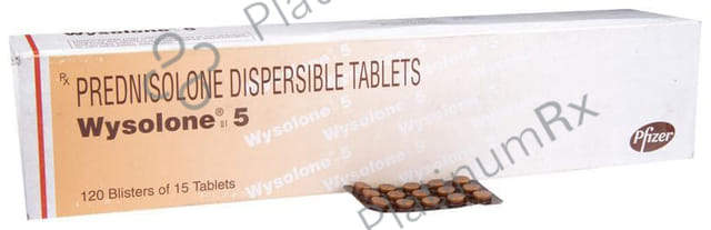 Wysolone 5mg Tablet DT 15s