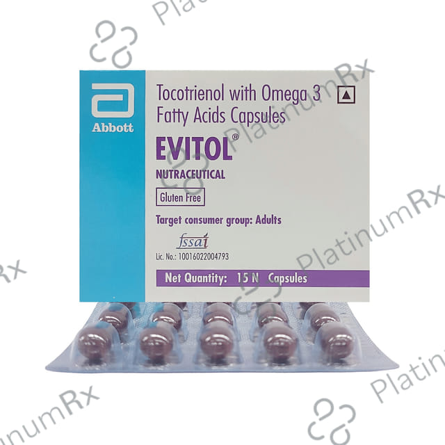 Evitol Gluten Free 80/120/200mg Capsule 15s