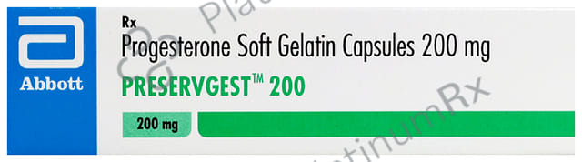Preservgest 200mg Capsule 15s