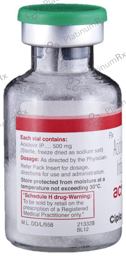 Acivir 500mg Infusion 1s