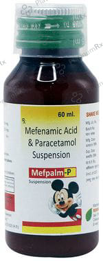 Mefpalm P 50/125mg Oral Suspension 60ml