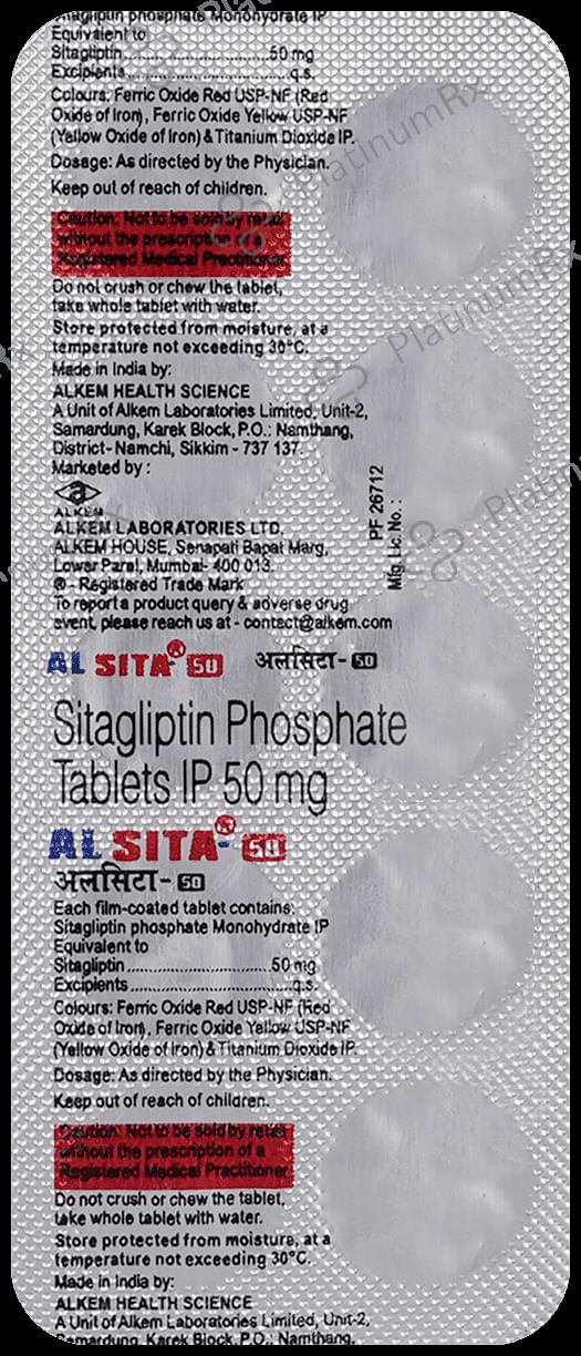 Alsita 50mg Tablet 10s