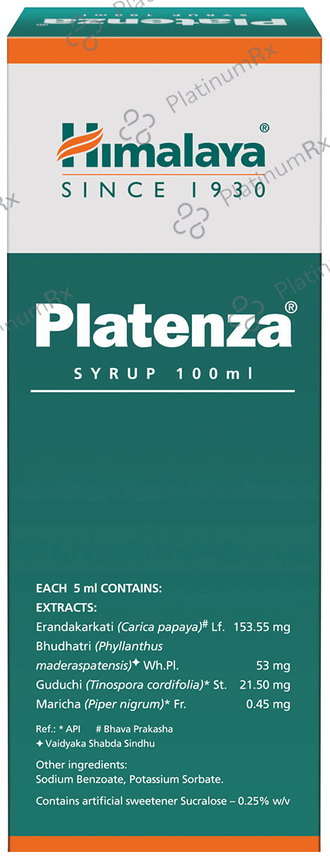 Himalaya Platenza Syrup 100ml