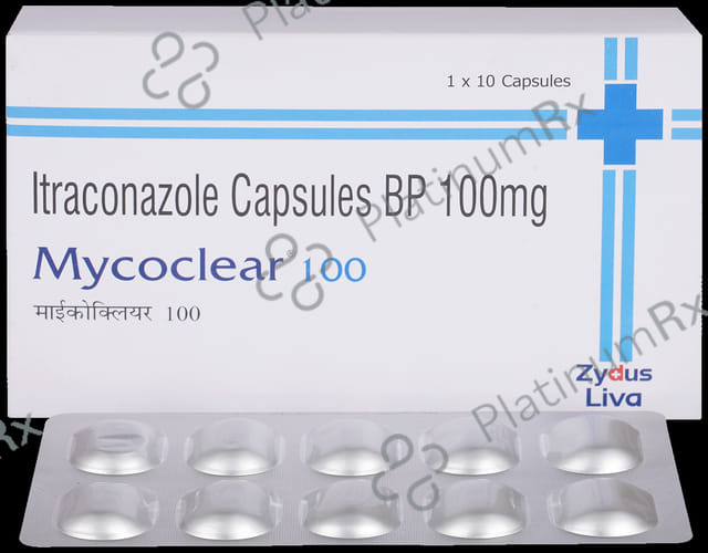 Mycoclear 100mg Capsule 10s