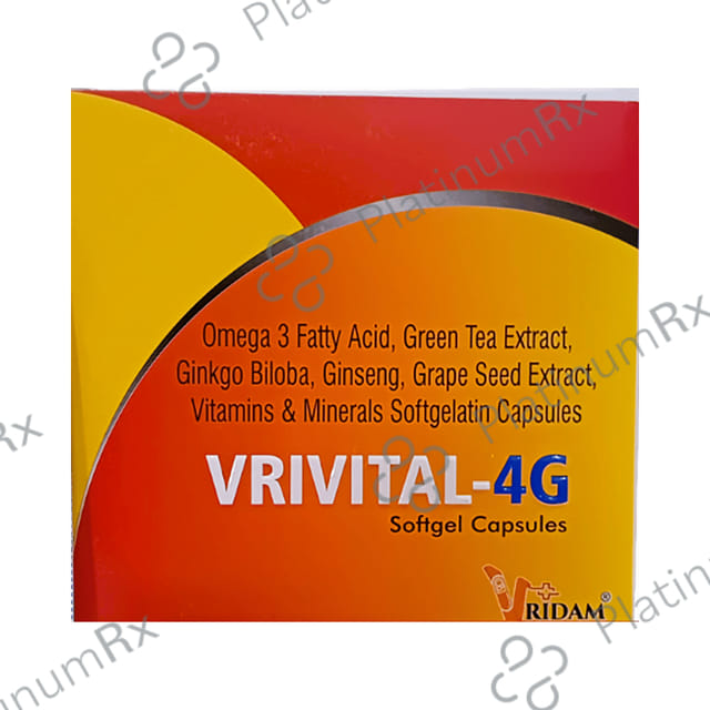 Vrivital 4G Softgel Capsule 10s