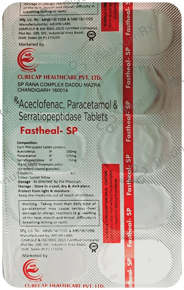 Fastheal SP Tablet 10s