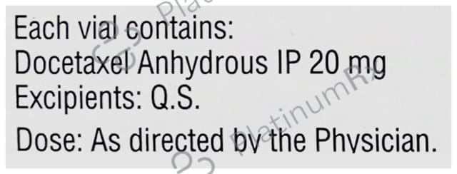 Doceaqualip 20mg Injection 1ml