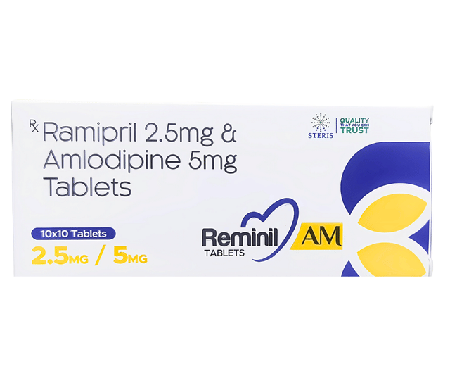 Reminil Am 2.5/5mg Tablet 10s
