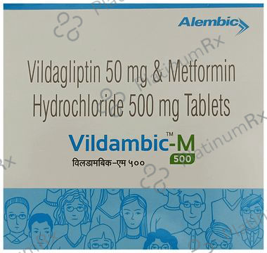 Vildambic M 500/50mg Tablet 15s