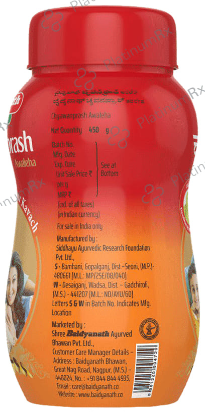 Baidyanath Nagpur Chyawanprash Special 450gm