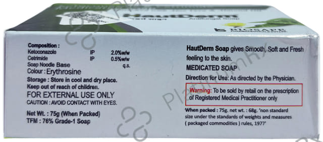 Hautderm Soap 75gm