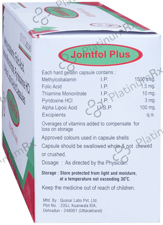 Jointfol Plus Capsule 10s
