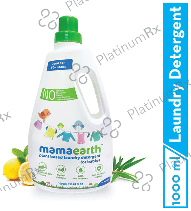 Mamaearth Plant-Based Laundry Detergent for Babies 1000 ml