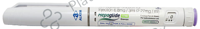 Hepaglide 1.7mg Injection (1 Multi-dose Disposable Pen, 4 Needle, 4 Alcohol Swab)