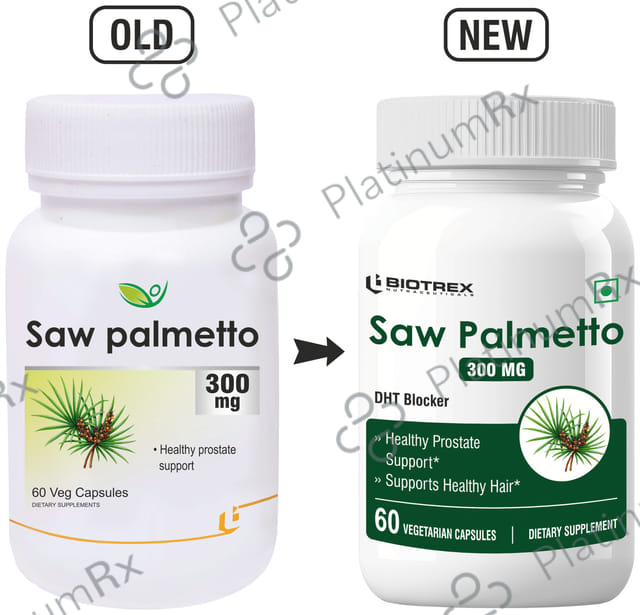 Biotrex Saw Palmetto 300mg Capsule