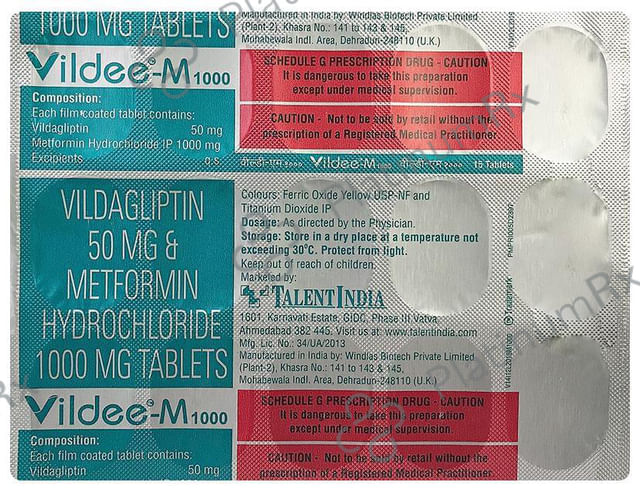 Vildee-M 1000 Tablet