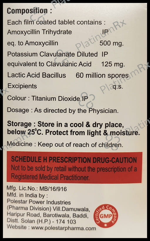 Altoclav 625mg LB Tablet 10s