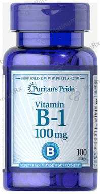 Puritan's Pride Vitamin B1 100mg Tablet 100s