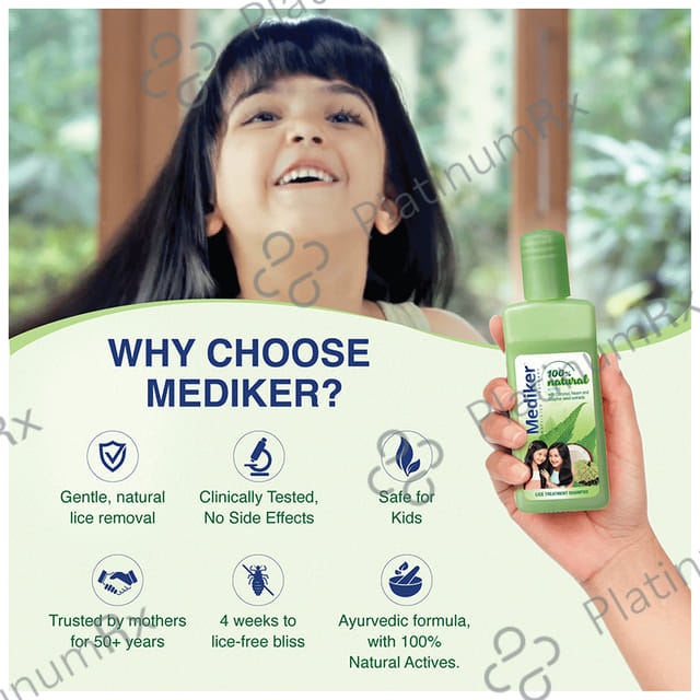 Mediker Anti-Lice Treatment Shampoo