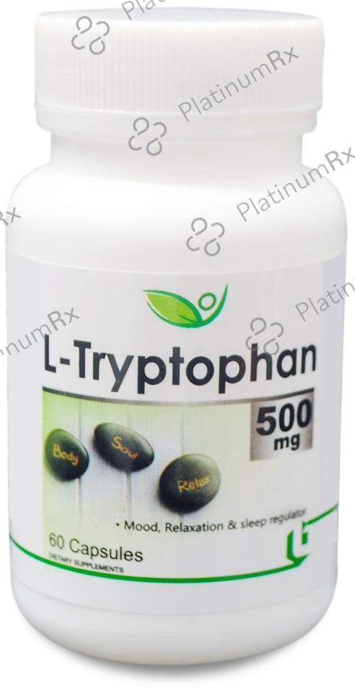 Biotrex L-Tryptophan 500mg for Mood, Relaxation & Sleep Regulation - Capsule