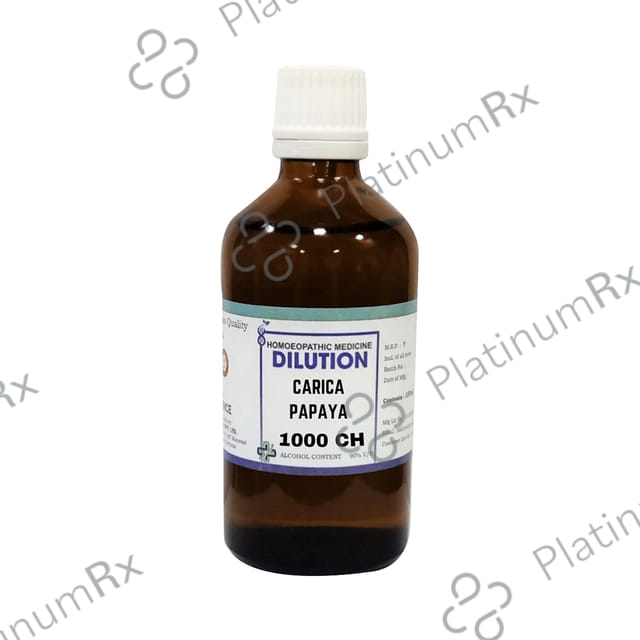 LDD Bioscience Carica Papaya Dilution 1000 CH 100ml