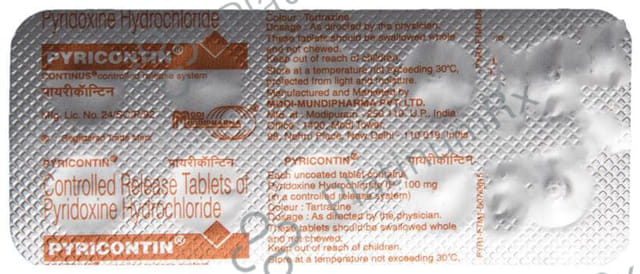 Pyricontin CR 100mg Tablet 10s