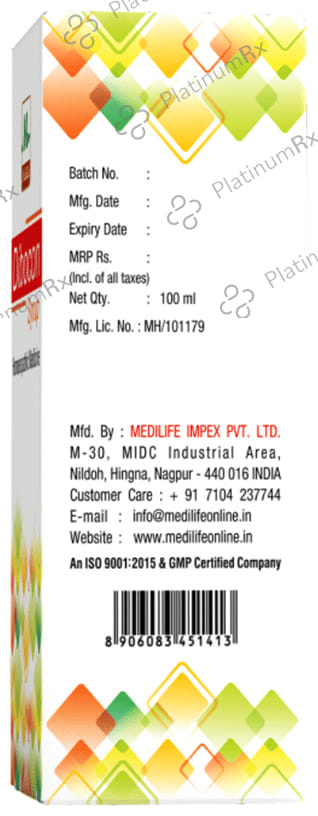 Medilife Dibocon Syrup 100 ml