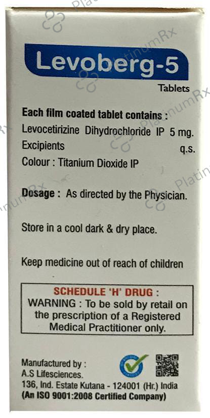 Levoberg 5 Tablet