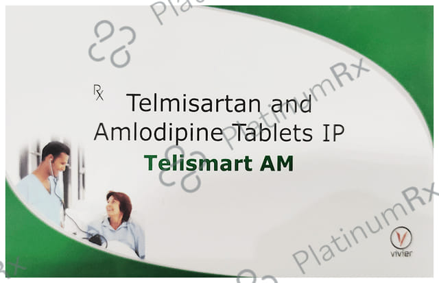 Telismart AM 40mg/5mg Tablet