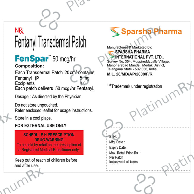 Fenspar 50mg Patch