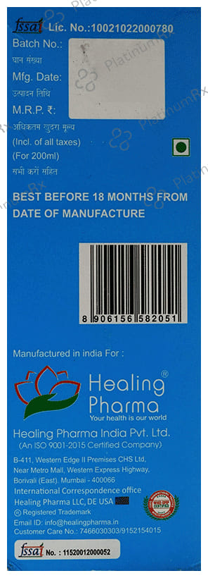 Zincoheal Syrup 200ml