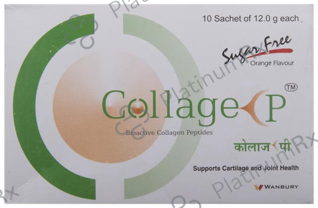 Collage P Orange Flavour Sugar free Sachet 12gm