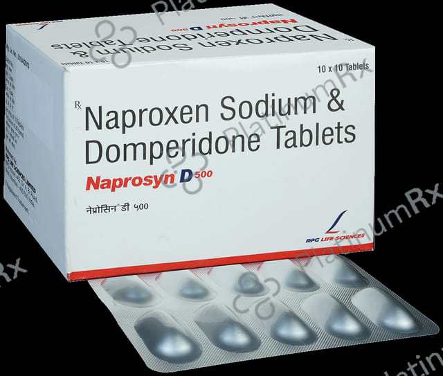 Naprosyn D 10/500mg Tablet 10s